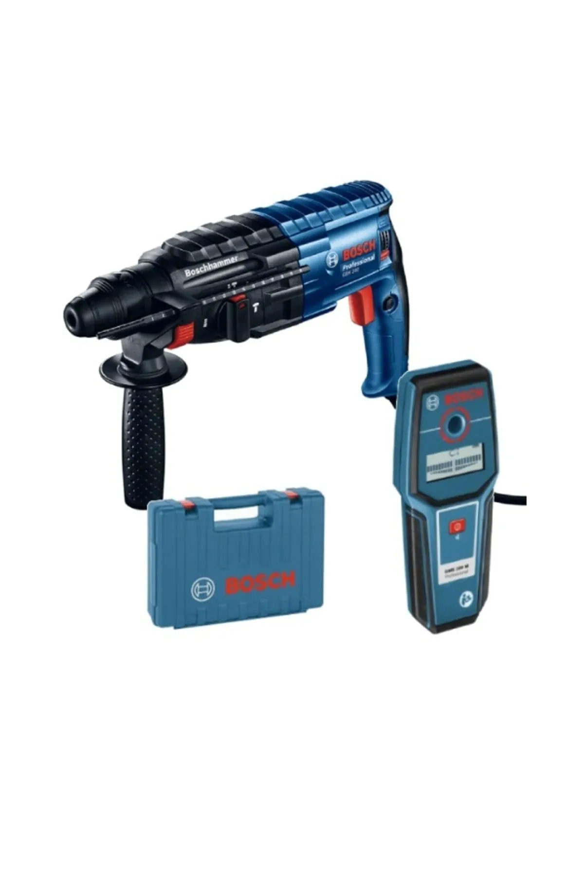 Bosch Gbh 240 + Gms 100 (profesyonel Kırıcı Delici Matkap + Metal Tarama Cihazı)